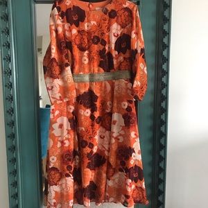 Floral Knee length Dress